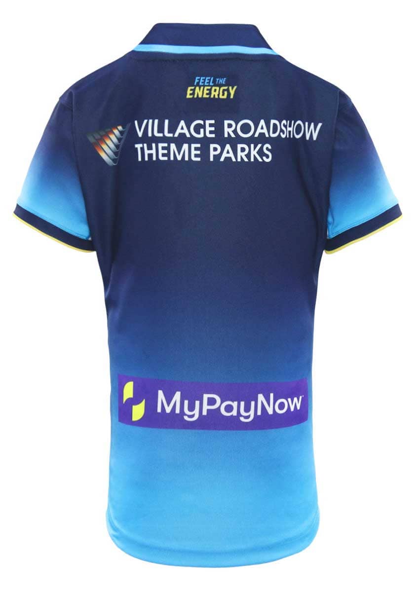 Gold Coast Titans 2025 NRL Kids Home Jersey - Image 3