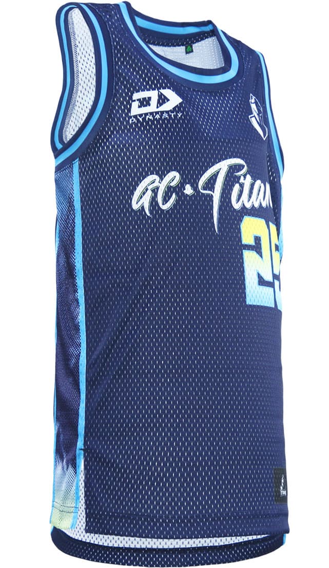 Gold Coast Titans 2025 NRL Mens Basketball Singlet - Image 3