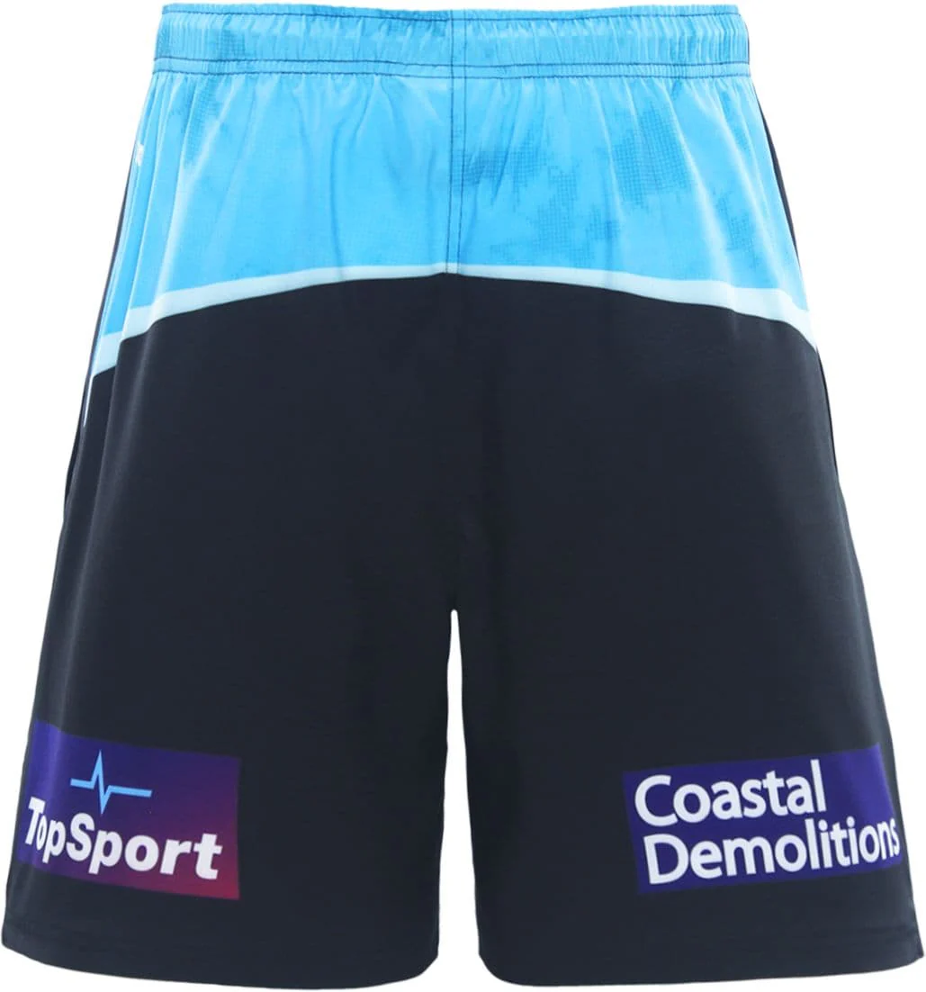 Gold Coast Titans 2025 NRL Mens Black Training Shorts - Image 2