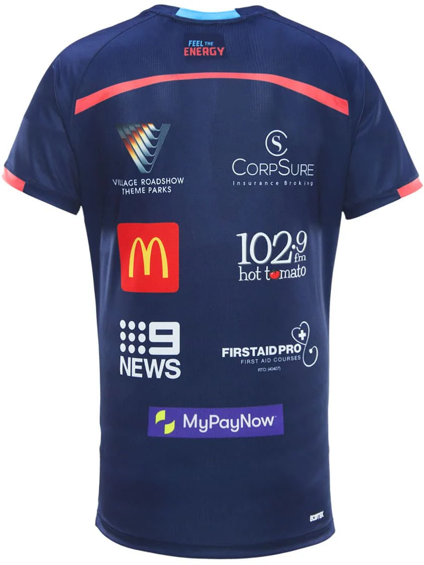 Gold Coast Titans 2025 NRL Mens Coaches Training Shirt - Image 4