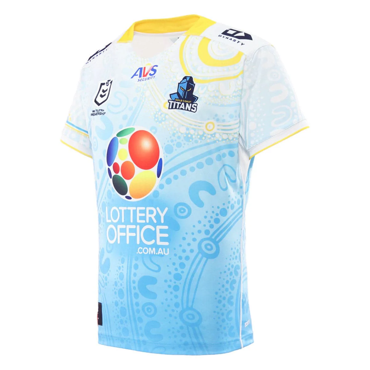 Gold Coast Titans 2025 NRL Mens Indigenous Jersey - Image 3