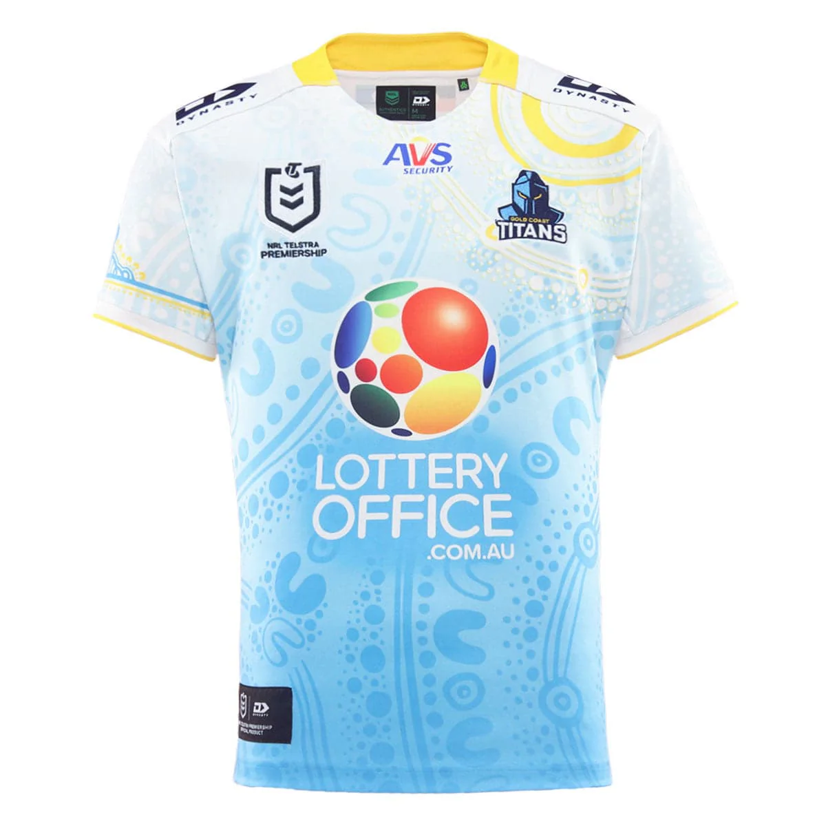 Gold Coast Titans 2025 NRL Mens Indigenous Jersey - Image 4