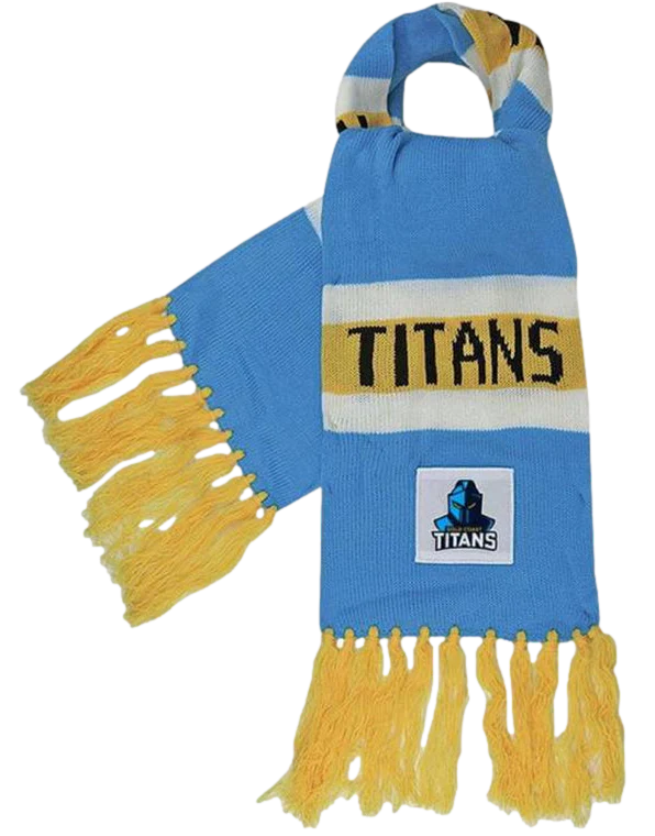 Gold Coast Titans 2026 NRL Traditional Bar Scarf