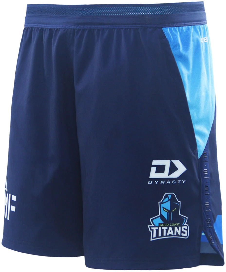 Gold Coast Titans 2026 NRL Mens Gym Training Shorts - Image 2