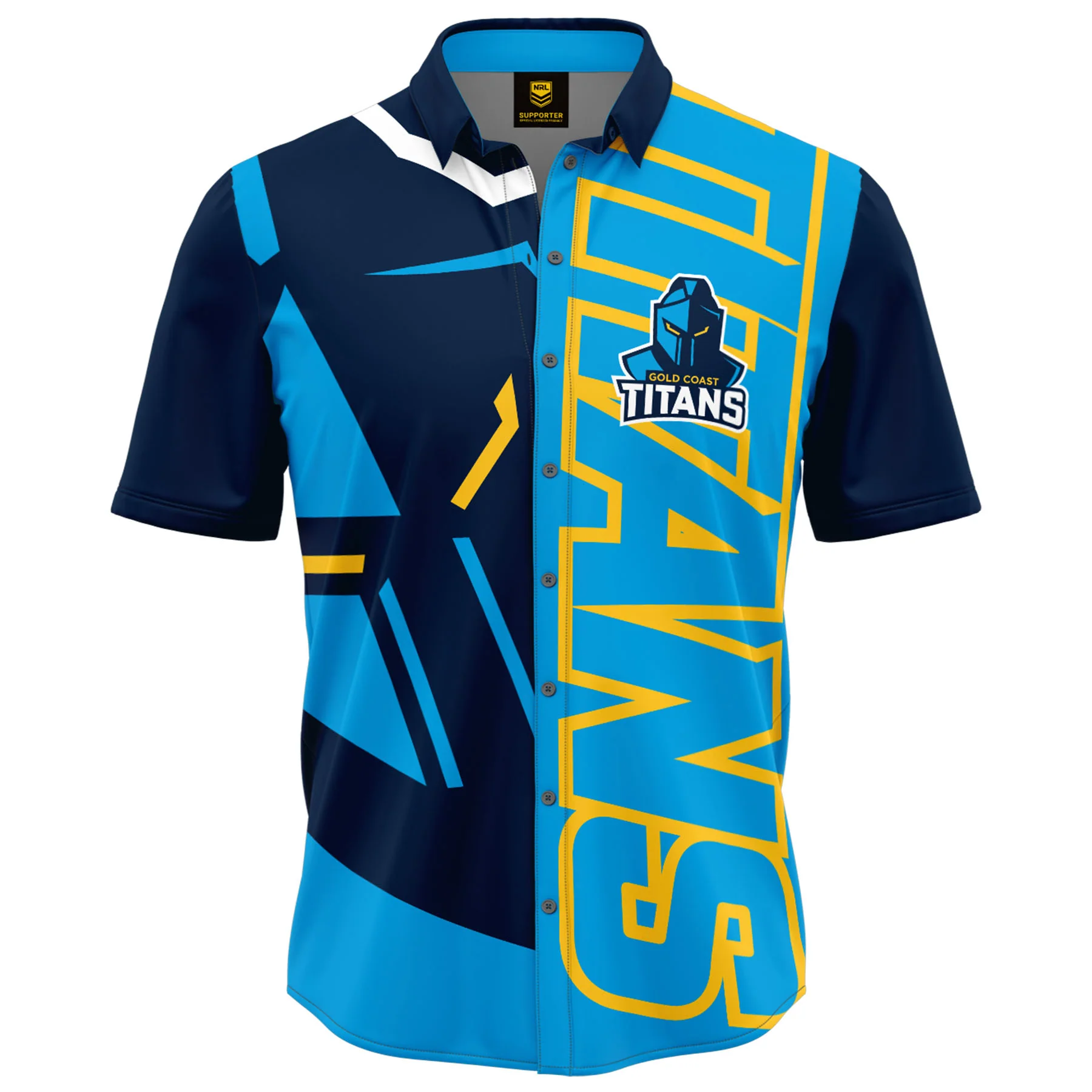 Gold Coast Titans 2026 NRL Mens Showtime Shirt - Image 2