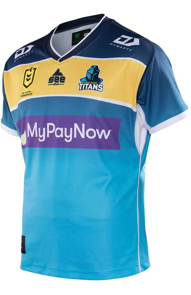 Gold Coast Titans Mens Home Jersey - Image 3