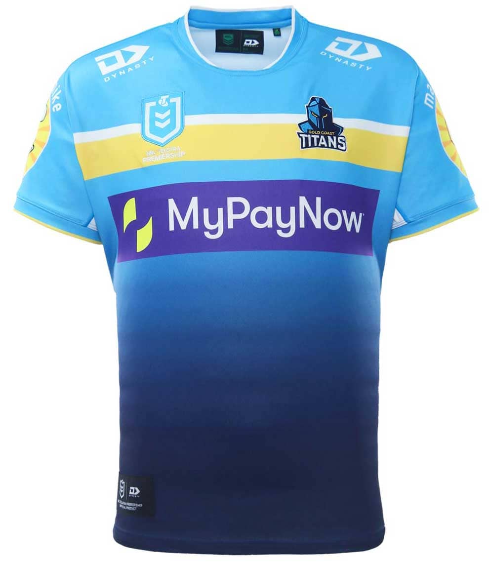 Gold Coast Titans NRL Mens Home Jersey