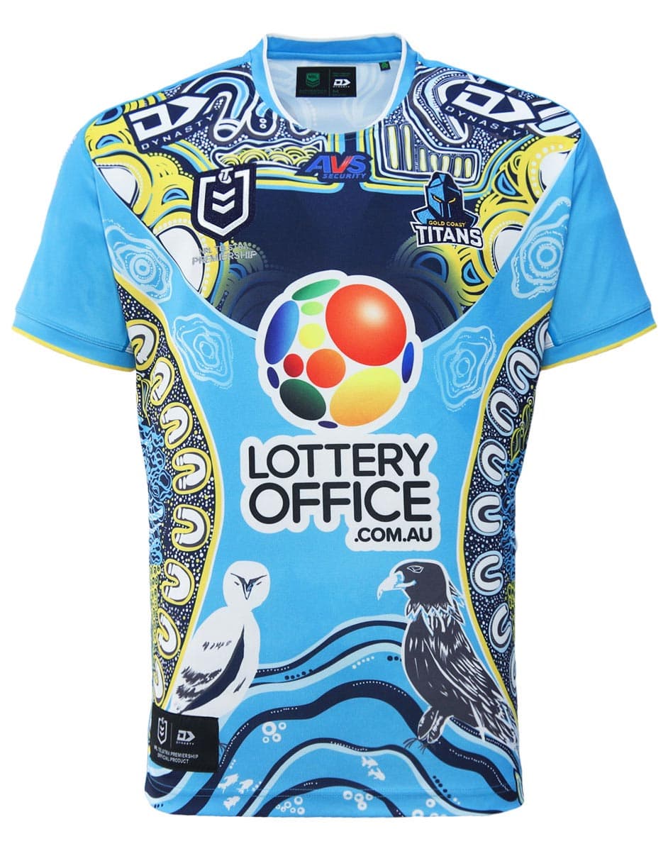 Gold Coast Titans NRL Mens Indigenous Jersey