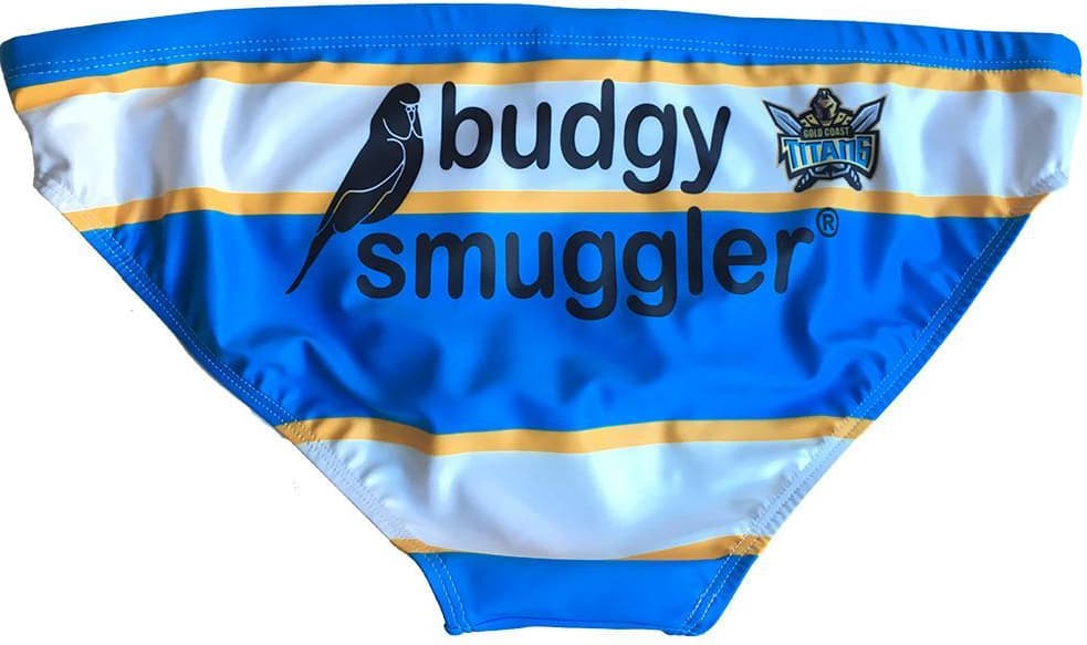 Gold Coast Titans NRL Mens Budgy Smuggler Swimmers *OLD LOGO* - Image 2