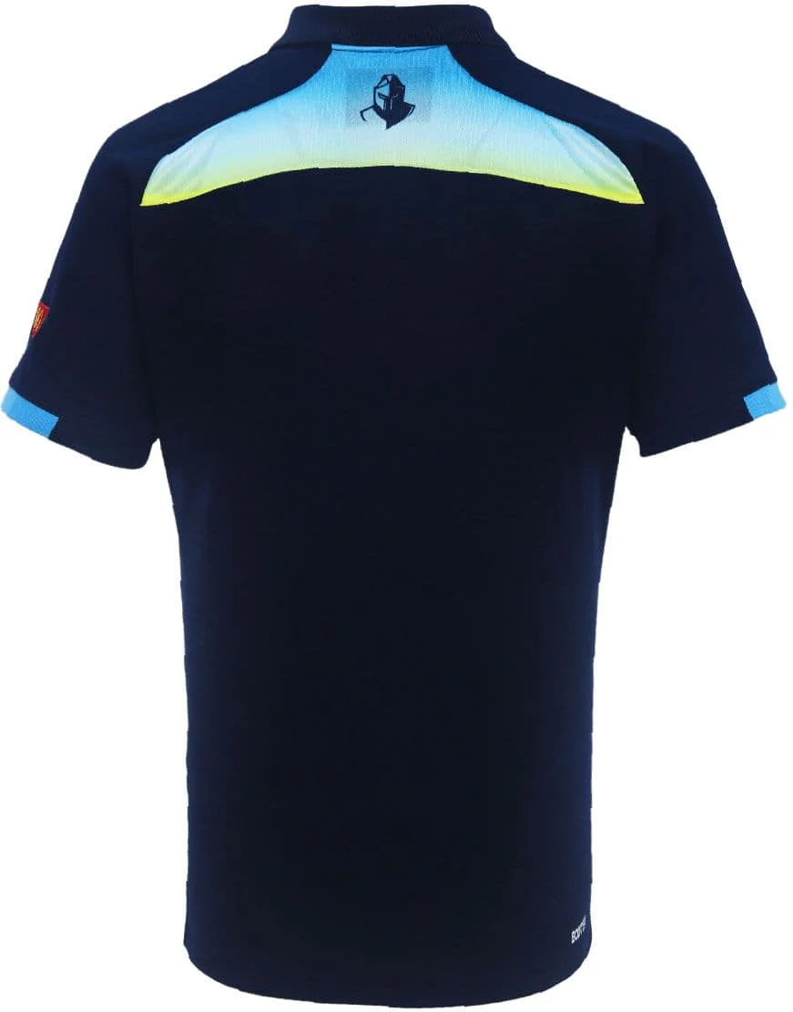 Gold Coast Titans NRL Mens Media Polo Shirt - Image 2