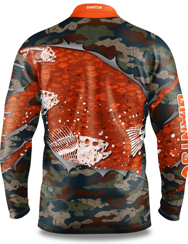 GWS Giants AFL Fishing 'Skeletor' Shirt - Image 2