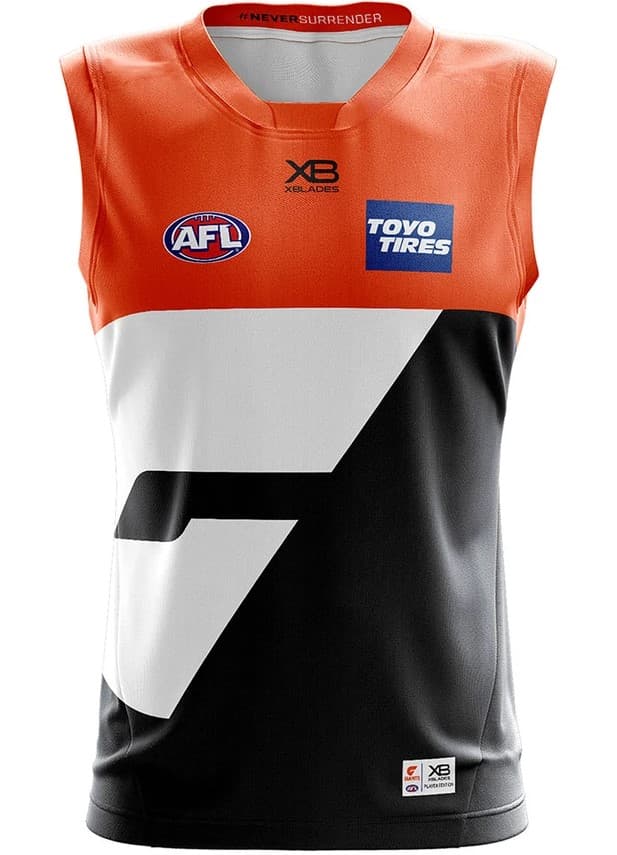 GWS Giants AFL Home Mens Guernsey