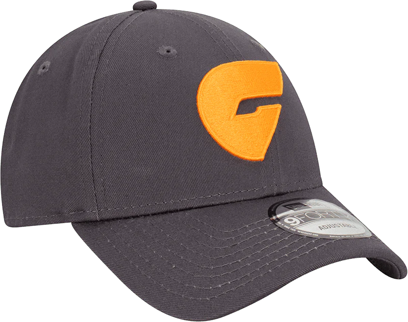 GWS Giants 2026 AFL New Era 9FORTY Cloth Strap Cap - Image 2