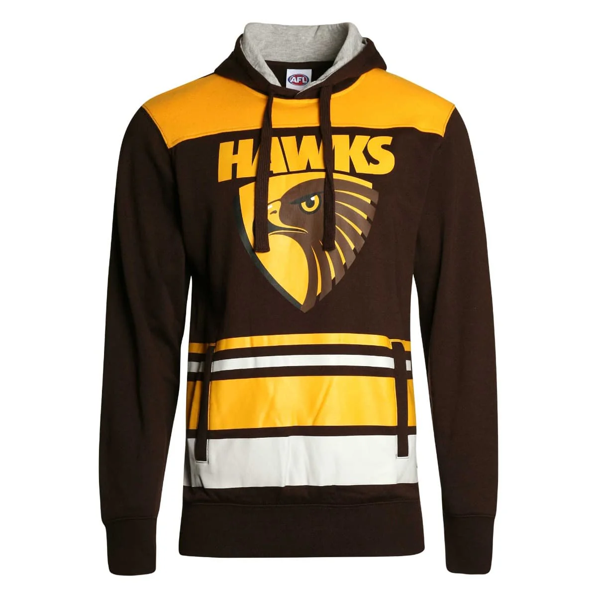 Hawthorn Hawks AFL Mens Supporter Hood