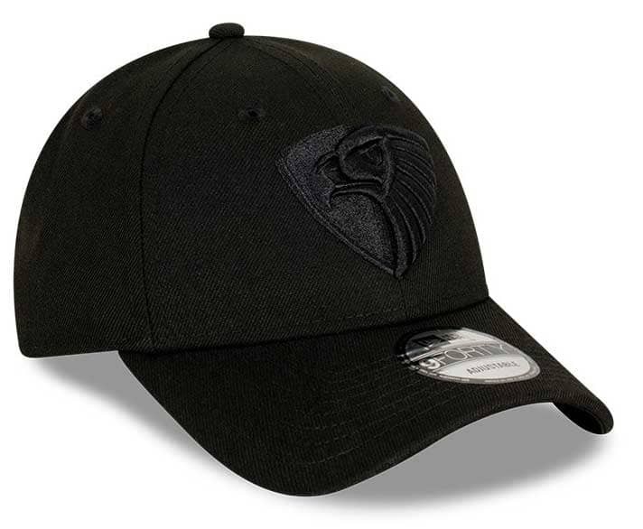 Hawthorn Hawks 2026 AFL Black on Black New Era Cap - Image 2