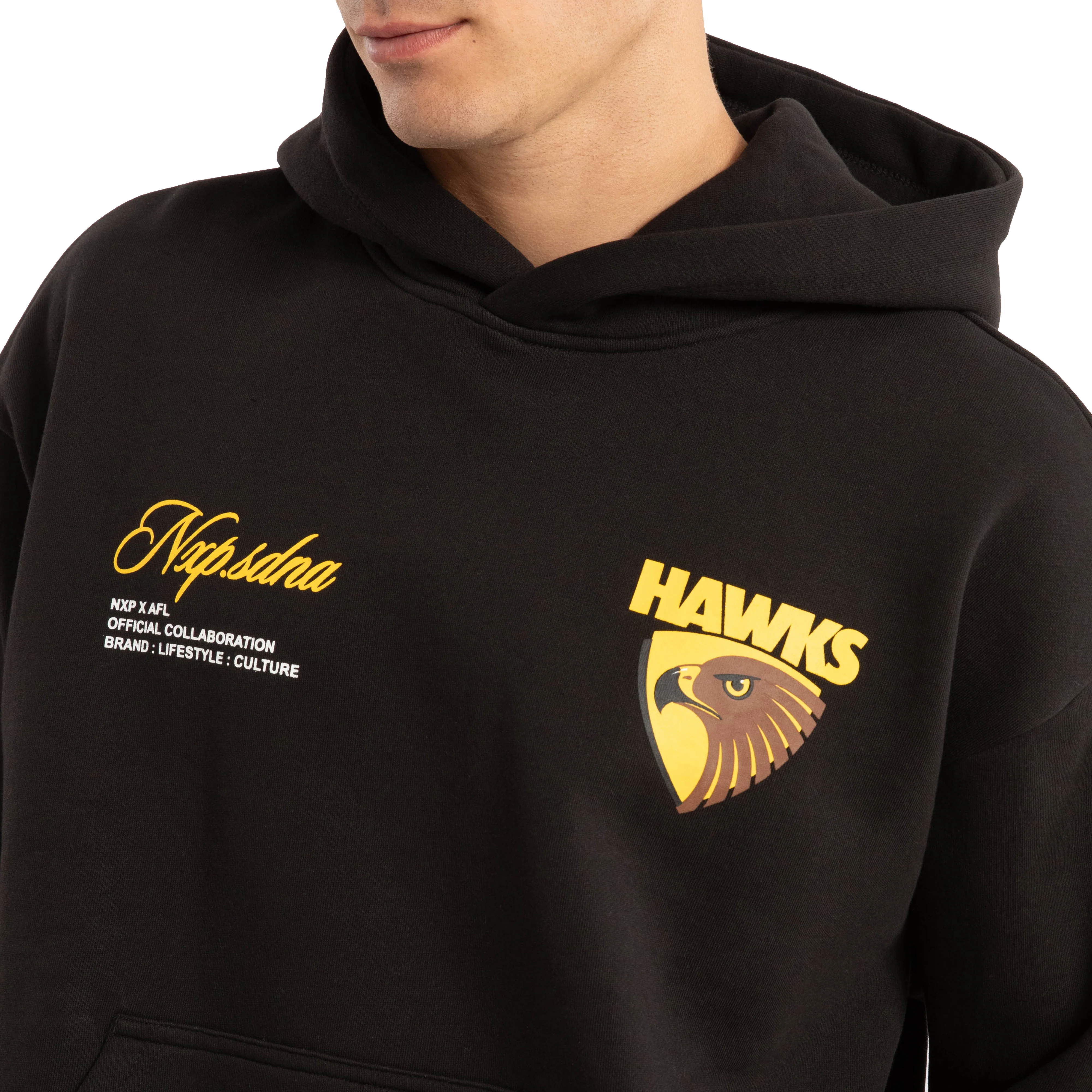 Hawthorn Hawks 2026 AFL Mens Season Hoodie - Image 3