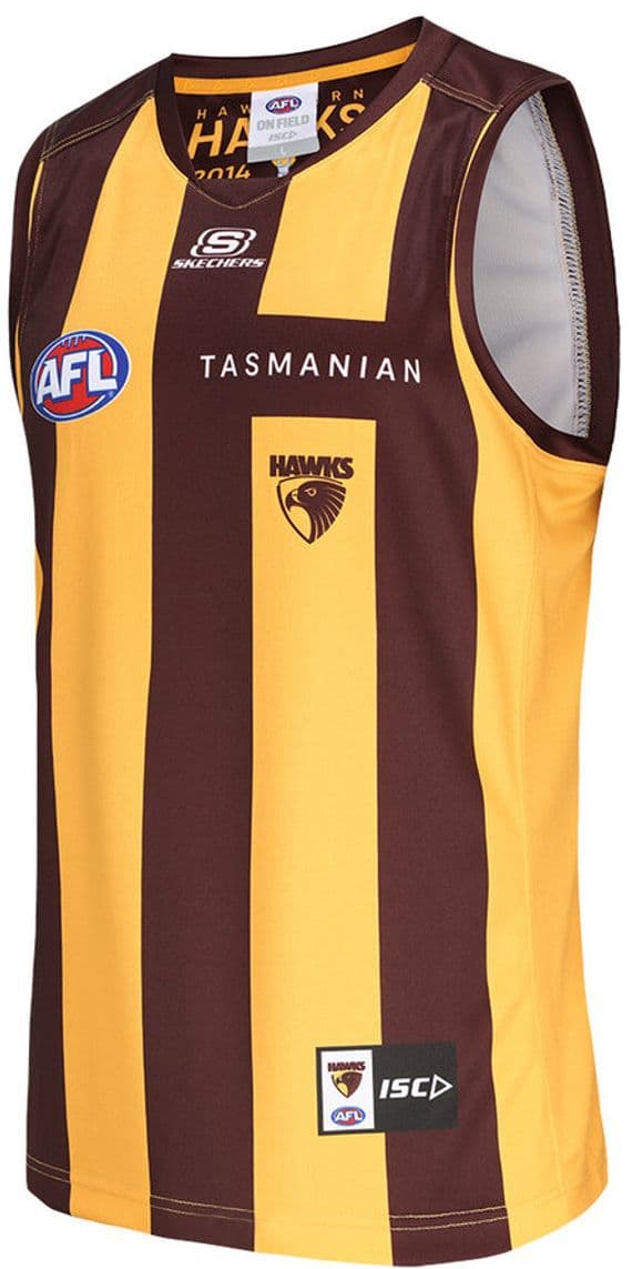 Hawthorn Hawks AFL Mens Home Guernsey - Image 2