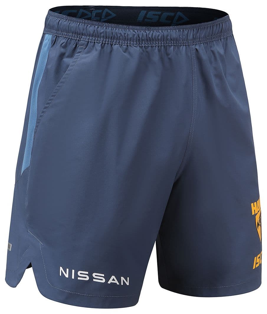 Hawthorn Hawks AFL Mens Steel Training Shorts - Image 4