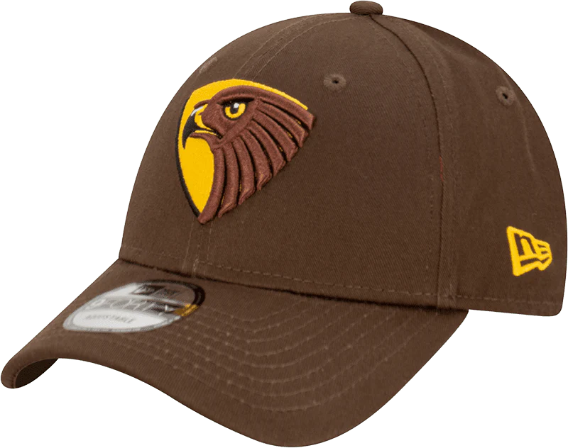 Hawthorn Hawks 2026 AFL New Era 9FORTY Cloth Strap Cap