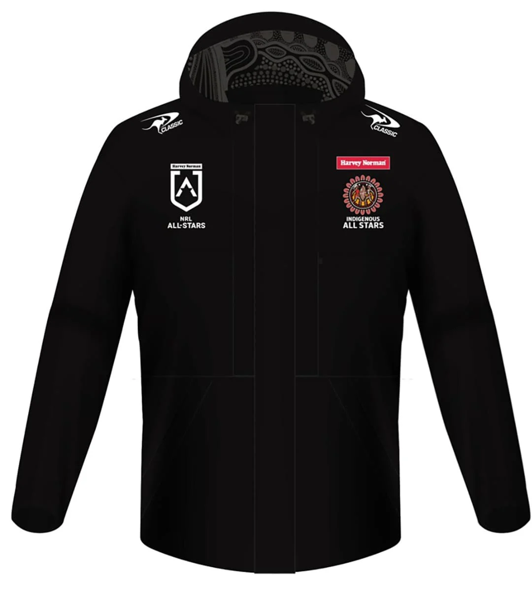 Indigenous All Stars NRL Mens Wet Weather Jacket