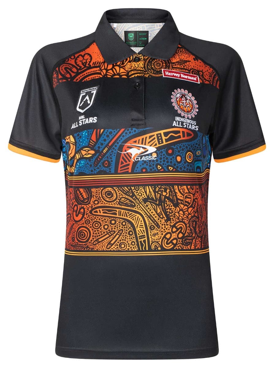 Indigenous All Stars NRL Ladies Team Polo Shirt
