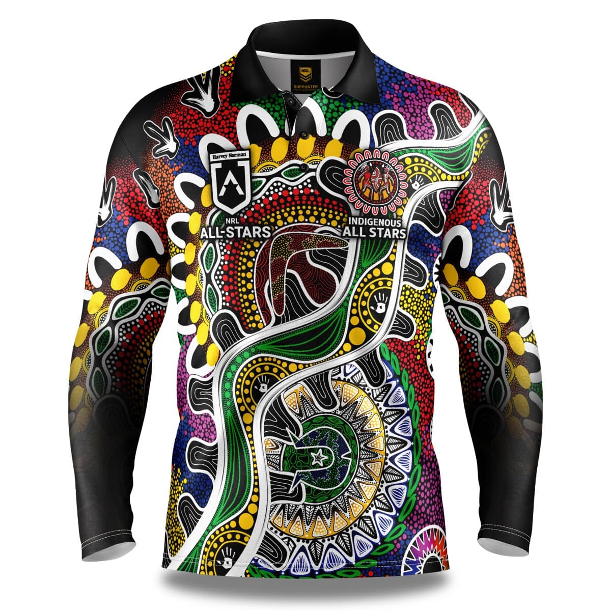 Indigenous All Stars NRL Mens Fishing Shirt