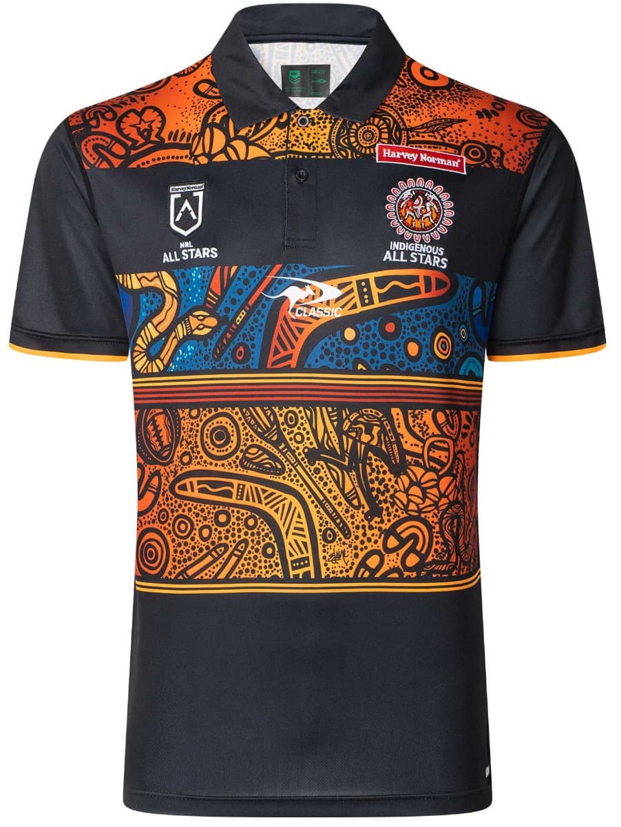 Indigenous All Stars NRL Mens Team Polo Shirt