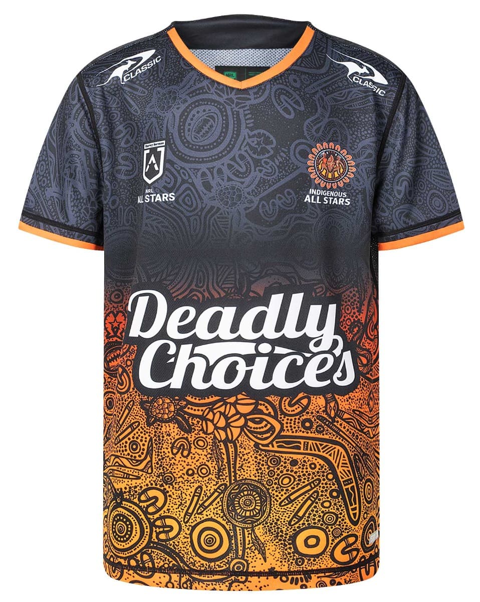 Indigenous All Stars NRL Kids Training Shirt