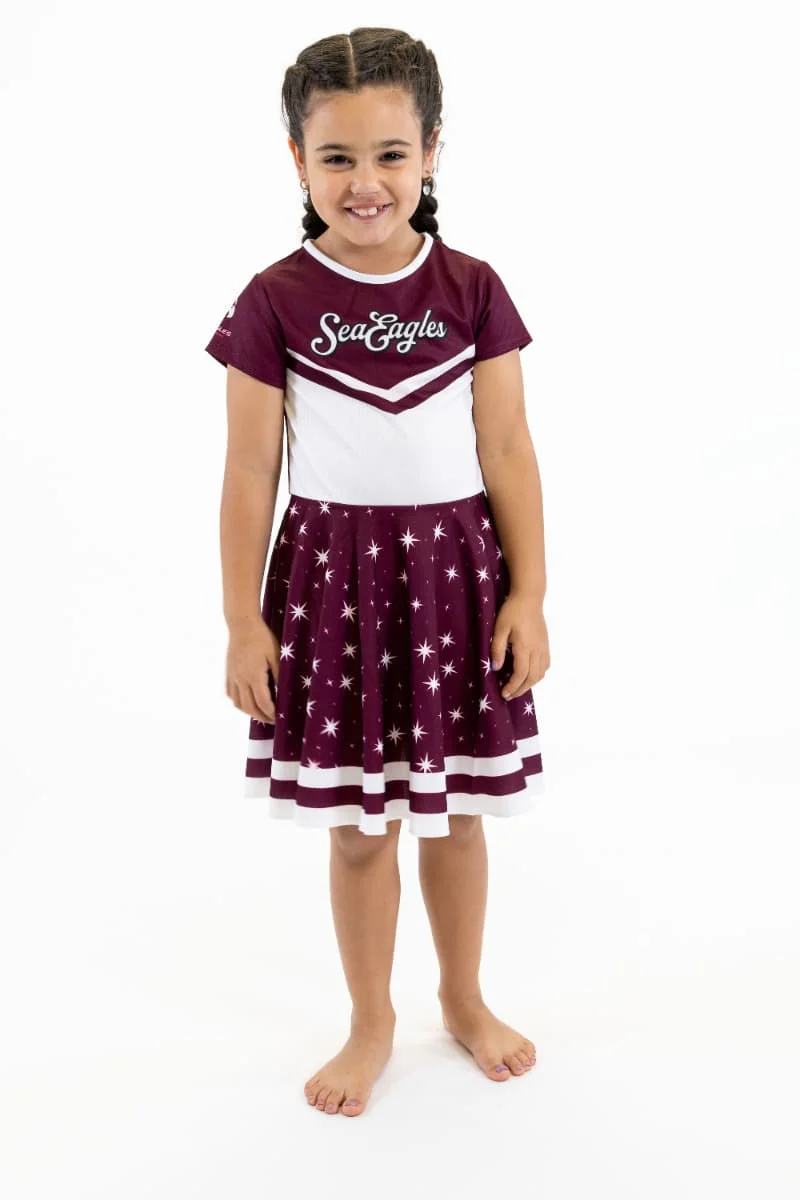 Manly Sea Eagles 2026 NRL Girls NRL Superstar Dress