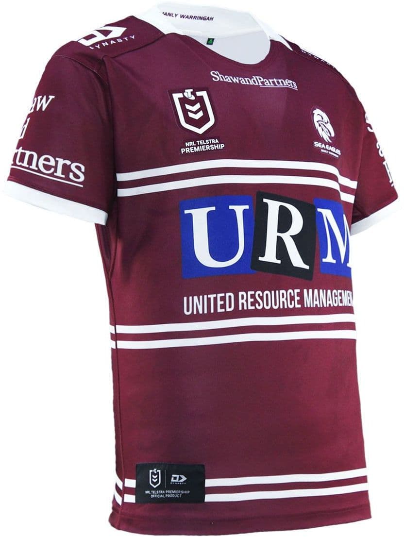Manly Sea Eagles 2025 NRL Kids Home Jersey - Image 2