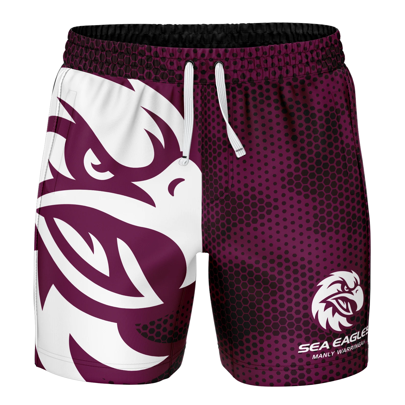 Manly Sea Eagles 2026 NRL Mens Big Shot Volley Shorts
