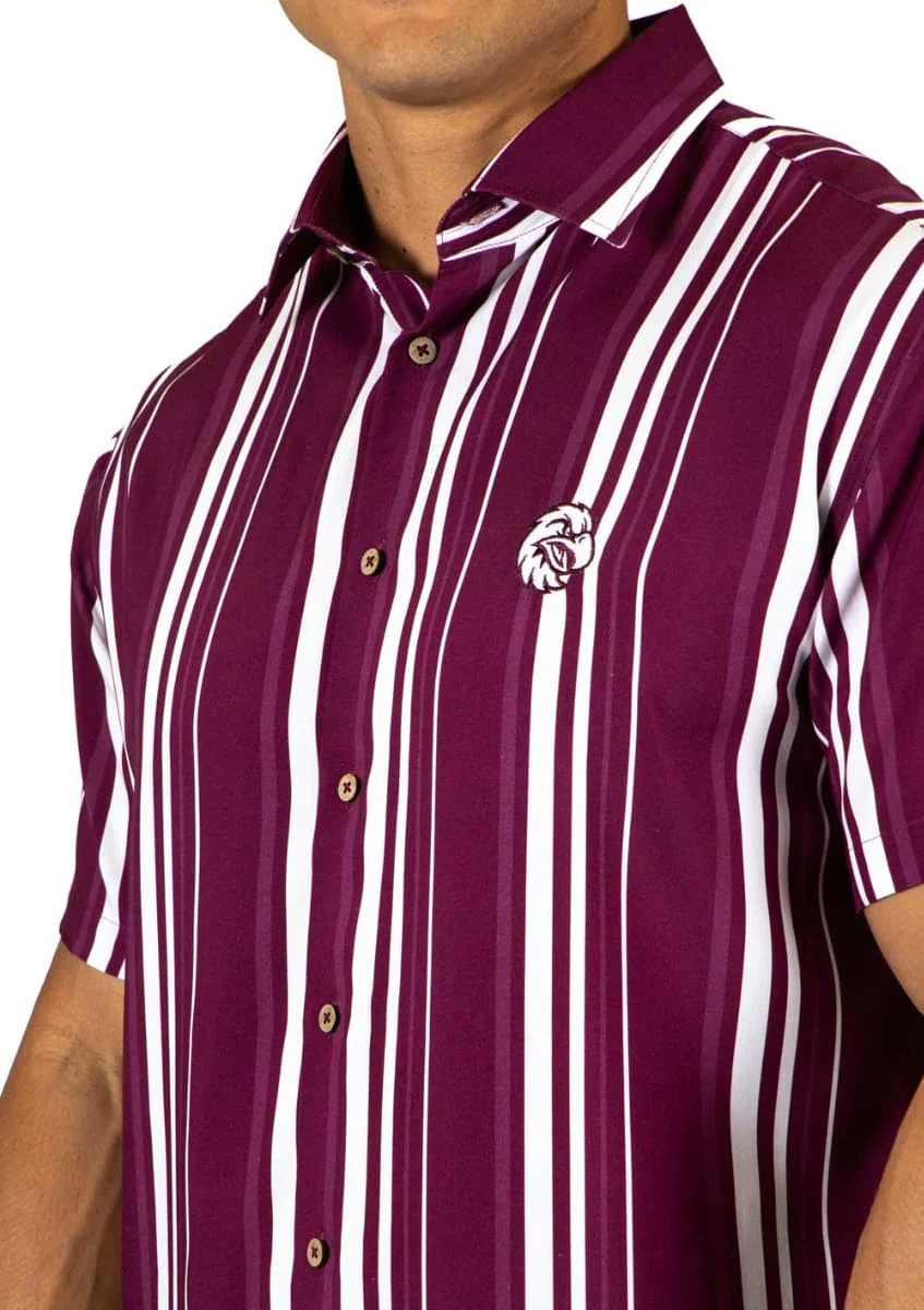 Manly Sea Eagles 2025 NRL Mens Sorrento Party Shirt - Image 2
