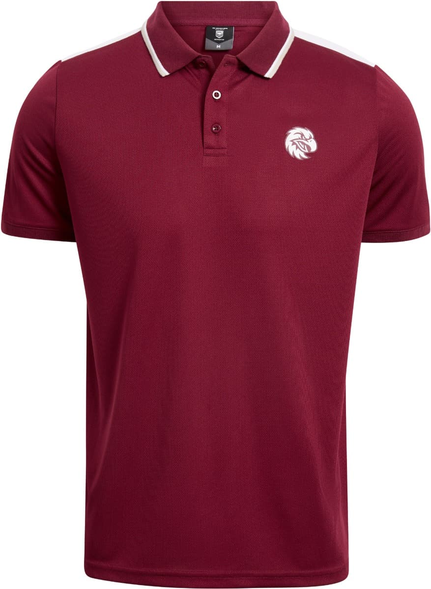 Manly Sea Eagles 2025 NRL Mens Tech Polo Shirt - Image 3