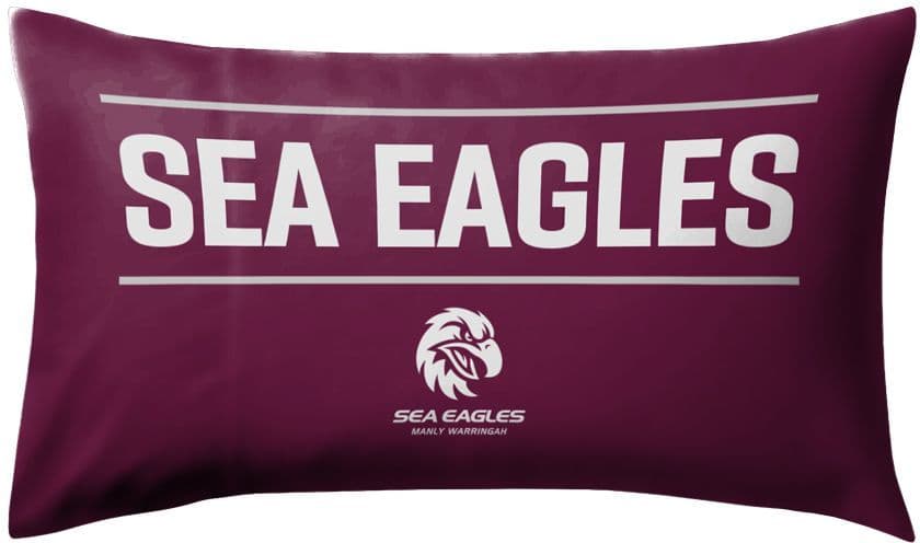 Manly Sea Eagles 2026 NRL Pillow Case