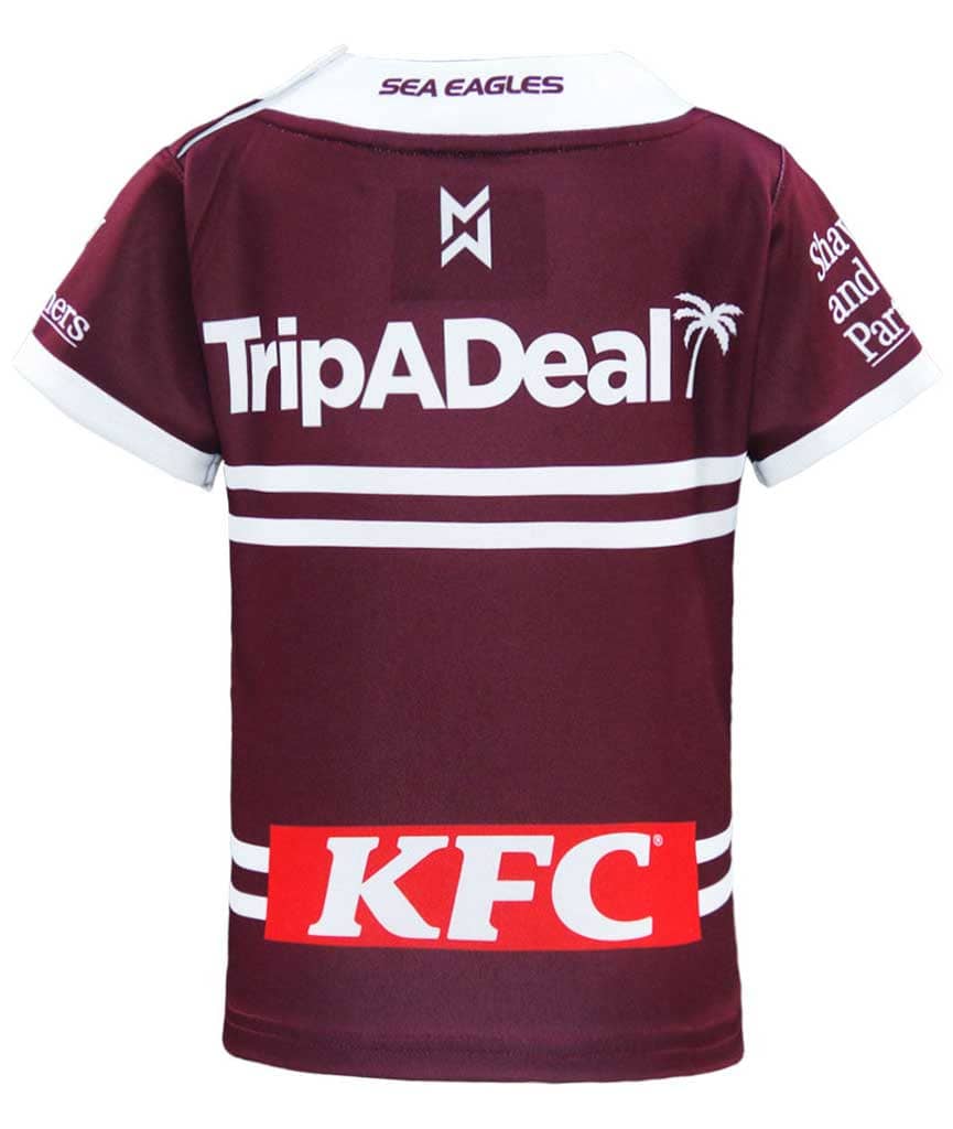 Manly Sea Eagles 2025 NRL Toddler Home Jersey - Image 2