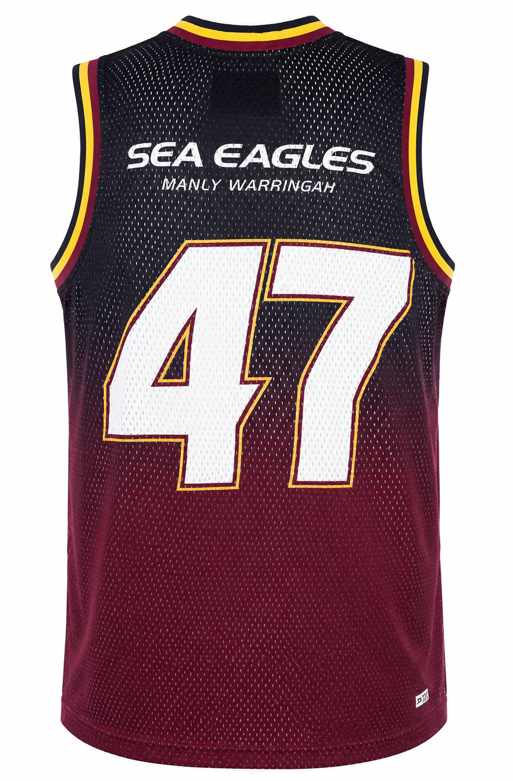 Manly Sea Eagles 2026 NRL Mens Dynasty Basketball Singlet - Image 3