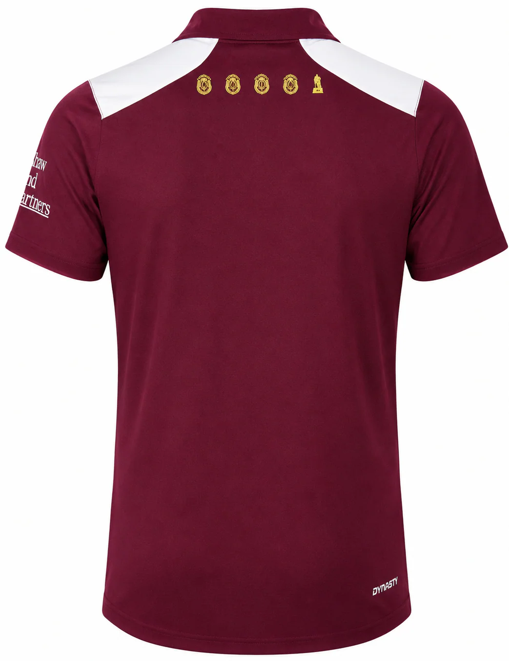 Manly Sea Eagles 2026 NRL Mens Maroon Media Polo Shirt - Image 2