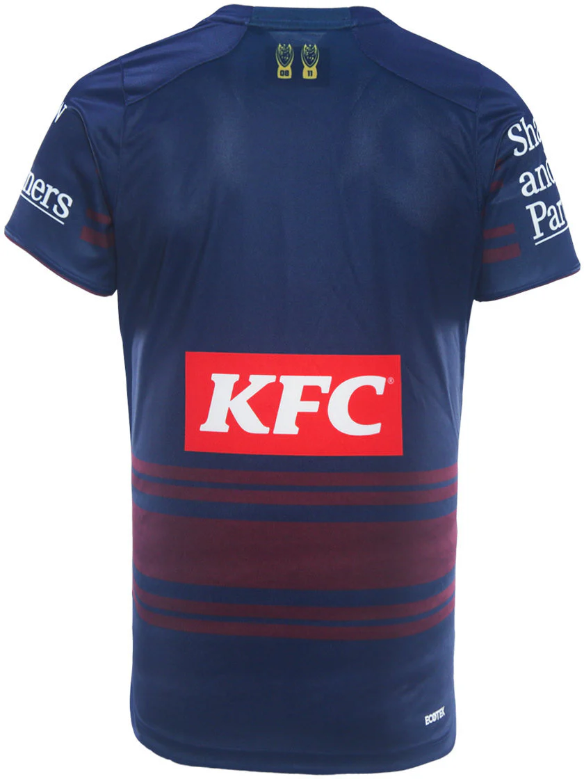 Manly Sea Eagles 2026 NRL Mens Navy Training Shirt - Image 4
