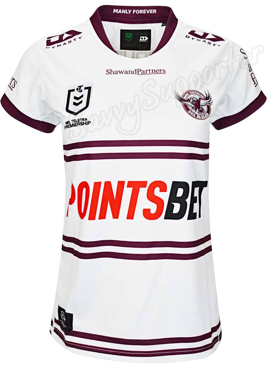 Manly Sea Eagles NRL Ladies Away Jersey - Image 3