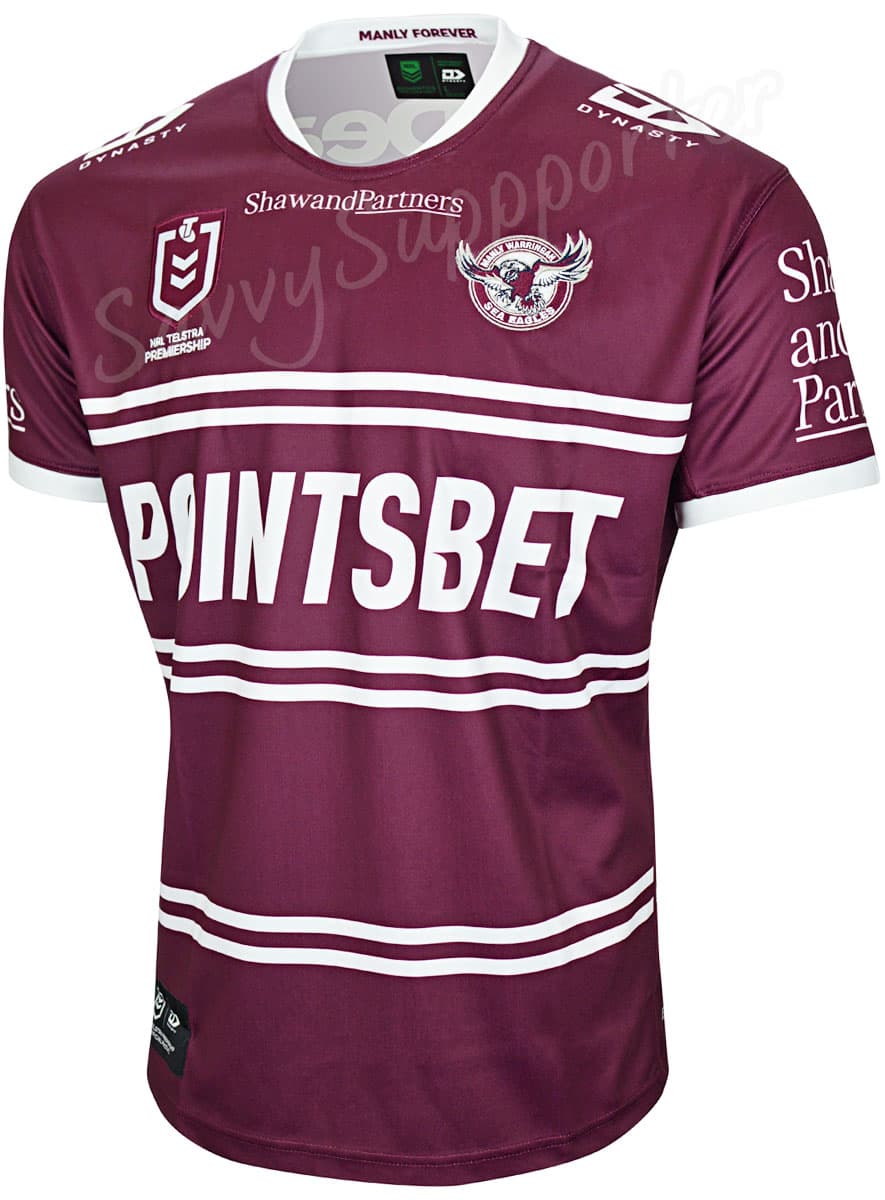 Manly Sea Eagles NRL Mens Home Jersey