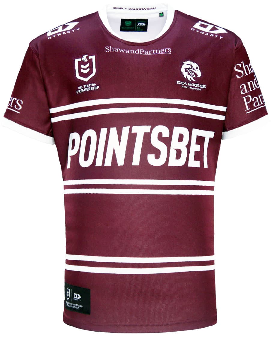 Manly Sea Eagles NRL Mens Home Jersey