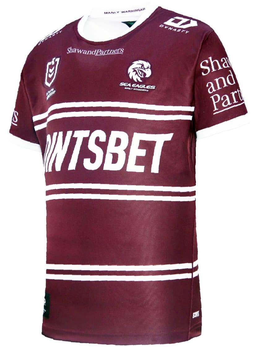 Manly Sea Eagles NRL Mens Home Jersey - Image 2