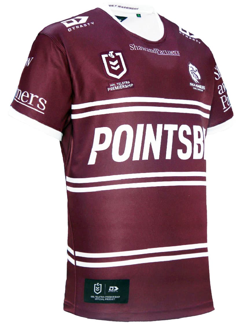 Manly Sea Eagles NRL Mens Home Jersey - Image 3