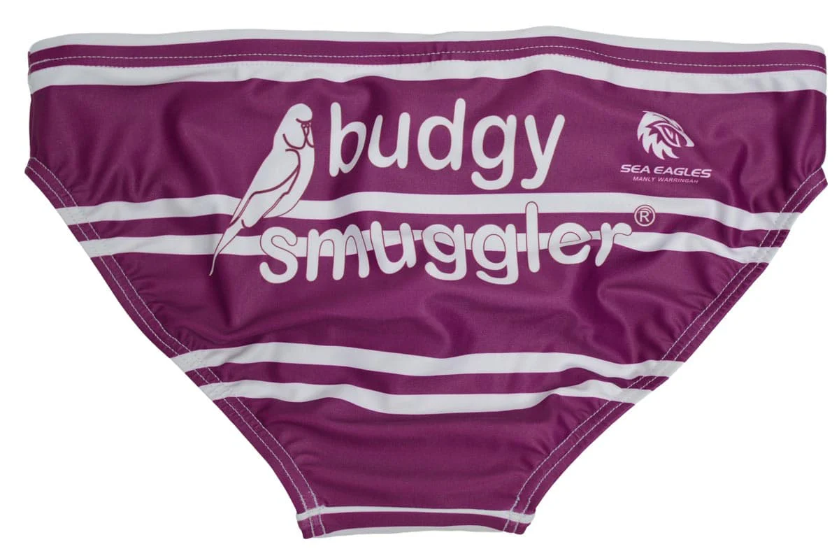 Manly Sea Eagles NRL Mens Budgy Smuggler Swimmers - Image 3