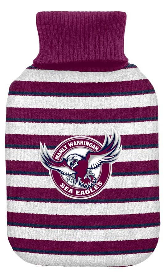 Manly Sea Eagles NRL Hot Water Bottle Cover