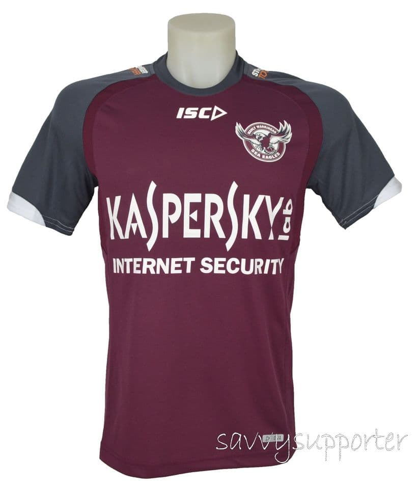 Manly Sea Eagles Maroon Training Shirt - Image 6