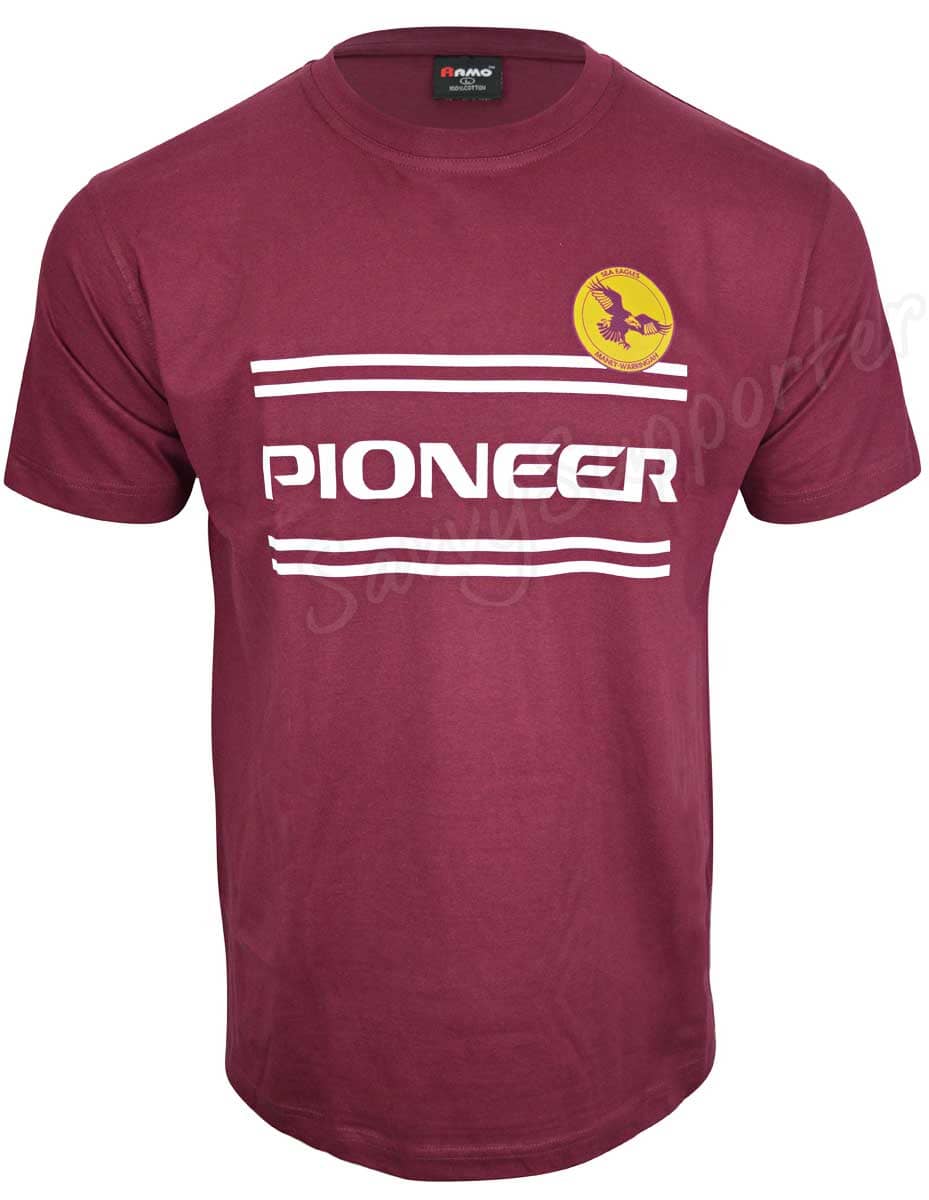 Manly Sea Eagles NRL Mens 1978 Pioneer Cotton Retro Tee - Image 3