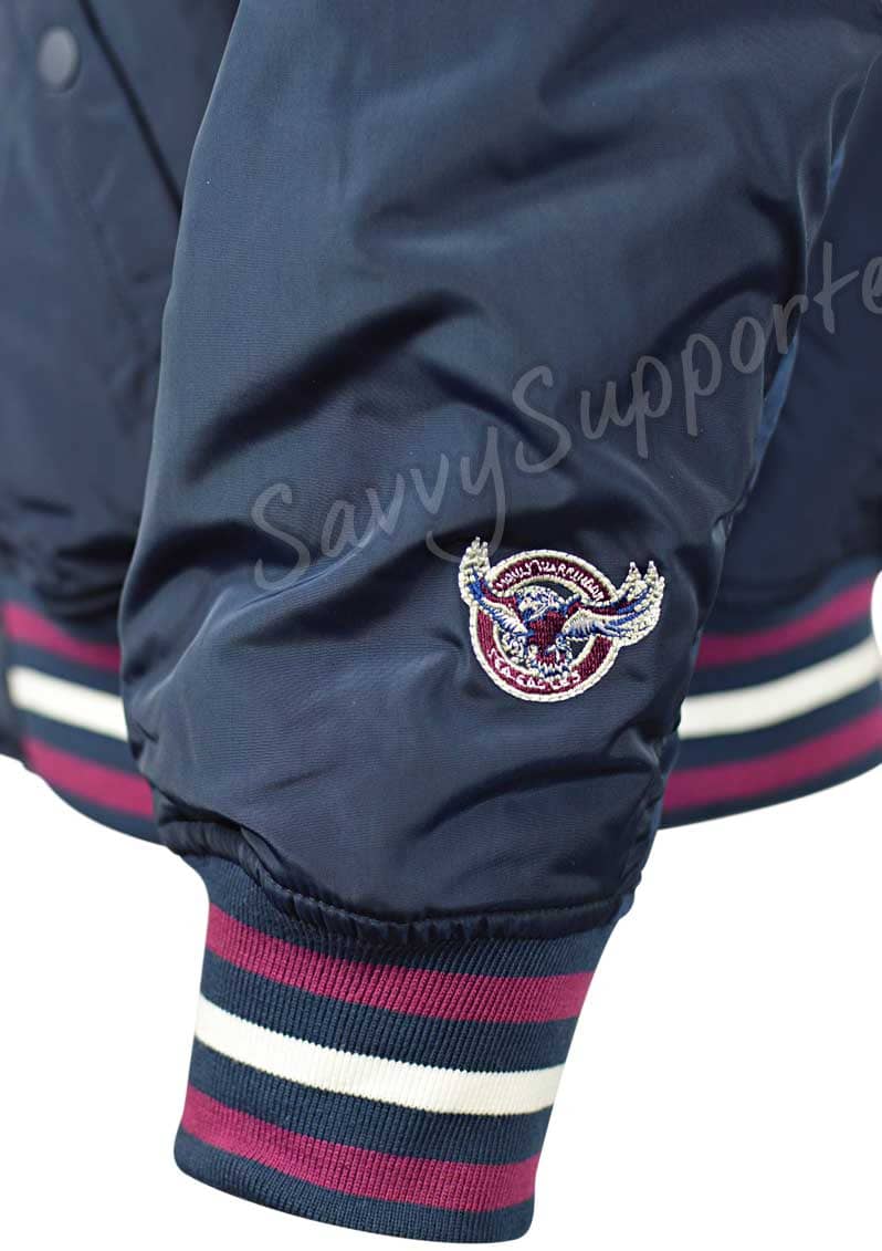 Manly Sea Eagles NRL Mens Bomber Jacket - Image 7