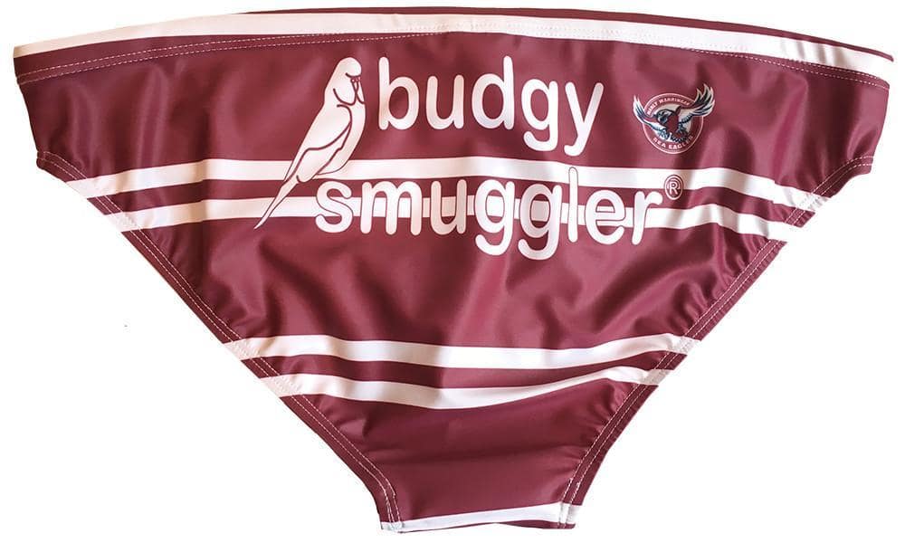 Manly Sea Eagles NRL Mens Budgy Smuggler Swimmers - Image 2