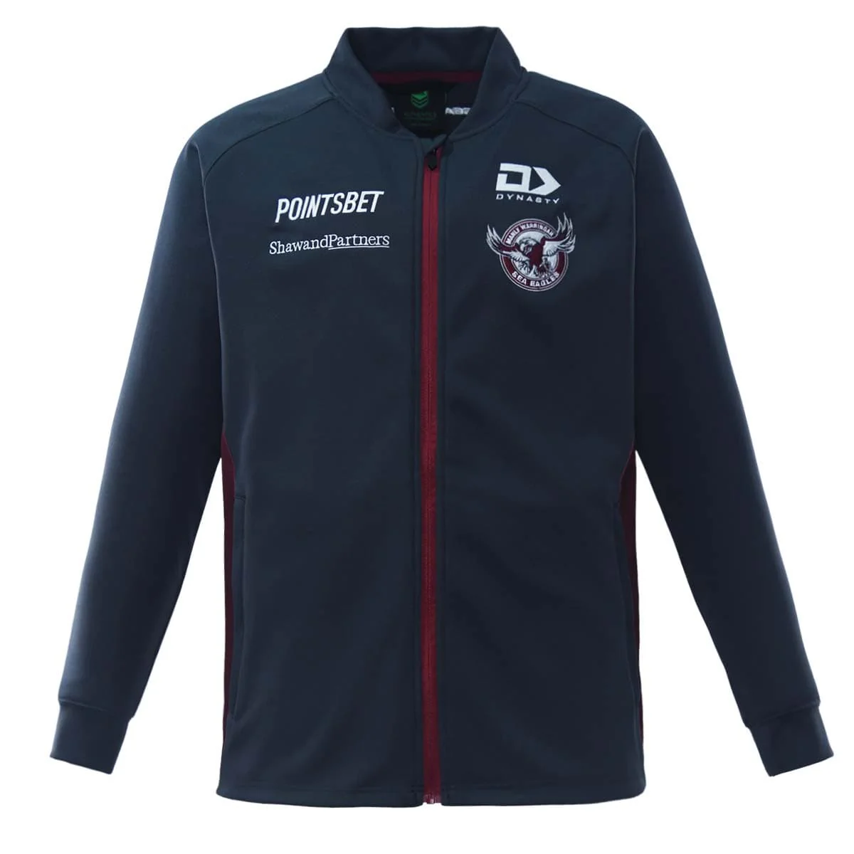 Manly Sea Eagles NRL Mens Charcoal Anthem Jacket